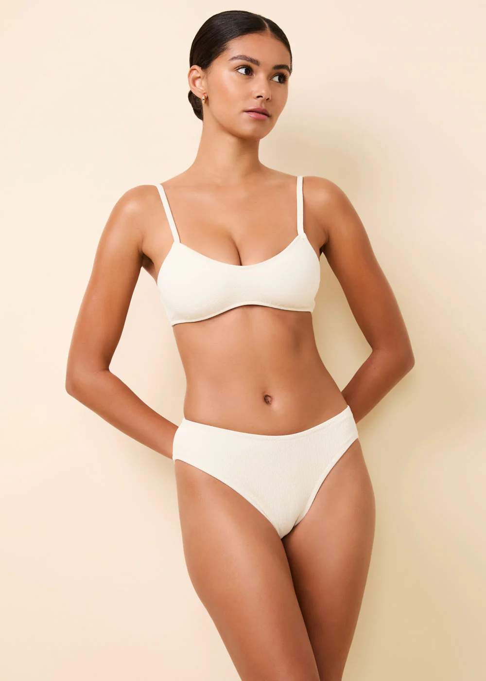 Rachel Bikini Top Cloud Terry Brule - Image 4