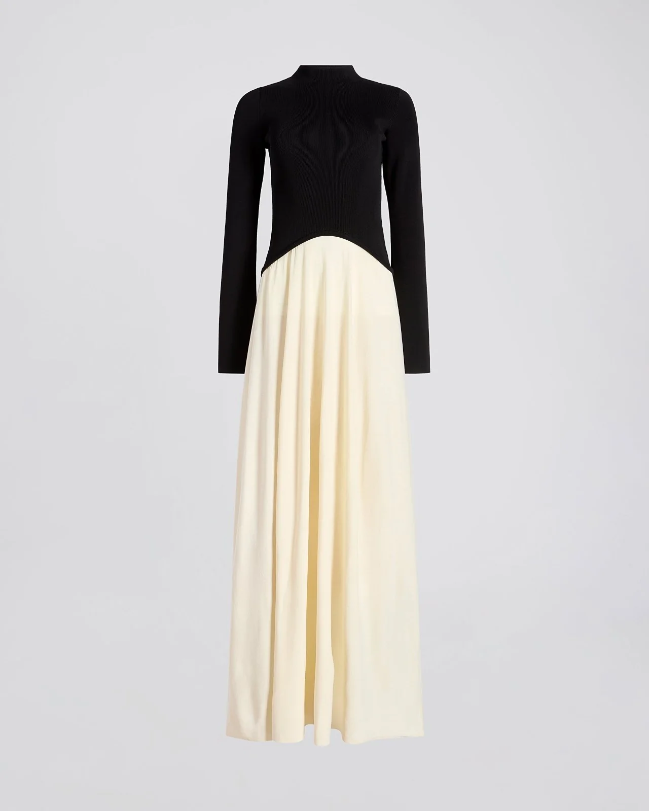 Soglio Dress Ecru / Noir - Image 5
